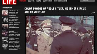 Divulgan imágenes de Hitler retratado a todo color por su fotógrafo personal