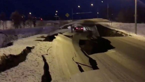 YouTube: Terremoto en Alaska: Difunden aterradoras imágenes del potente sismo | Anchorage. (Reuters).
