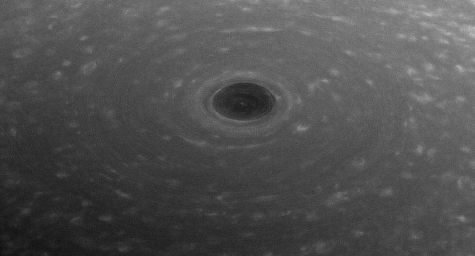 NASA muestra a la cima de Saturno. (Foto: NASA/JPL-Caltech/Space Science Institute)