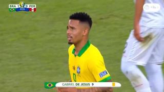 Perú vs. Brasil: Gabriel Jesus y la acción contra Yotún por la que se ganó la tarjeta amarilla | VIDEO