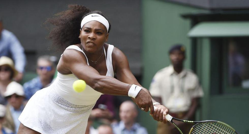 Serena Williams en Wimbledon 2015. (Foto: EFE)