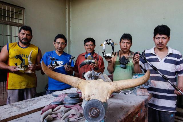 Reos de Chimbote muestran su arte tras las rejas [FOTOS] - 7