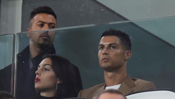 Cristiano Ronaldo presente en el Juventus vs. Young Boys: 'CR7' se lució con su novia en el estadio. (Foto: Reuters)