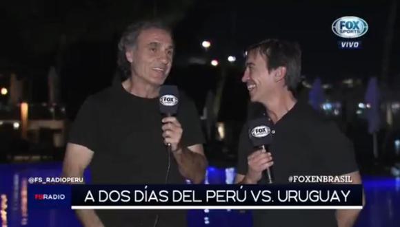 Óscar Ruggeri y sus palabras a Christian Cueva en la previa del Perú vs. Uruguay por la Copa América. (Video: Fox Sports)