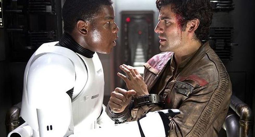 John Boyega es Finn y Oscar Isaac es Poe Dameron en 'Star Wars' (Foto: Lucasfilm)