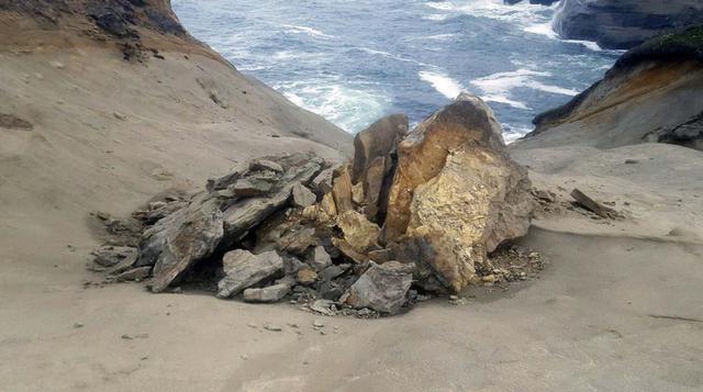 Malos turistas: visitantes derribaron famosa roca en Oregon - 3
