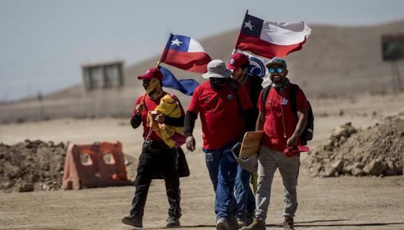 Una huelga en La Escondida ayudó a deprimir las exportaciones chilenas de cobre. (Foto: AFP)