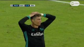 Real Madrid vs. Bayern Múnich: Cristiano Ronaldo anotó golazo pero se lo anularon | VIDEO
