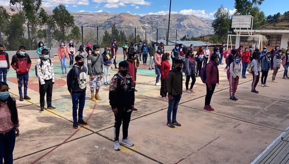 El Minsa evalúa el retiro de mascarillas en escolares | Foto: Referencial El Comercio