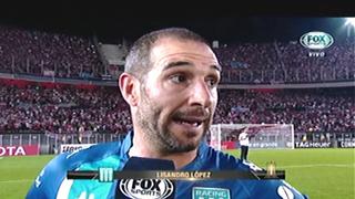 River Plate vs. Racing: Lisandro López culpó a Enzo Pérez por bronca con Centurión [VIDEO]