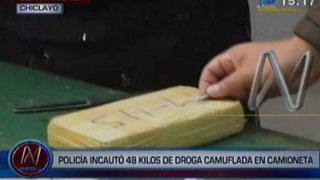 Así fue el decomiso de los 48 kilos de clorhidrato de cocaína