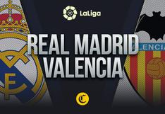 Link en vivo, Real Madrid - Valencia vía streaming