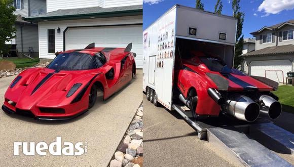 El dueño del Insanity invirtió más de US$ 90 mil para crear el auto de sus sueños. (Fotos: Difusión).