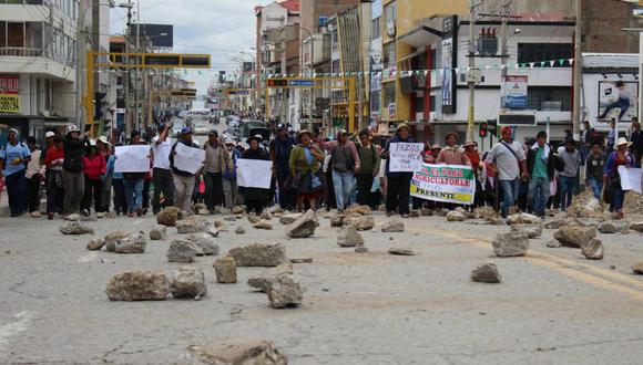 En el 2018, dos personas fallecieron durante el paro de productores de papa de seis regiones del país. (Foto: Archivo El Comercio)