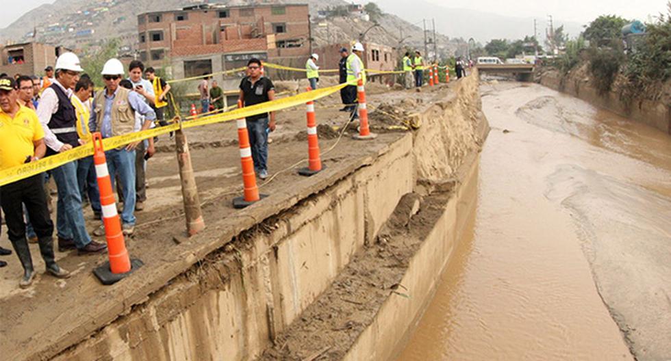 Desborde del río Huaycoloro afectó a 4 distritos de Lima, principalmente SJL. (Foto: Agencia Andina)