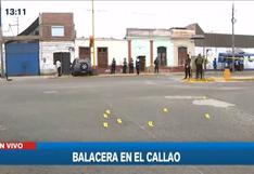 Callao: reportan feroz balacera en el cruce de las avenidas Marco Polo y Miguel Grau | VIDEO