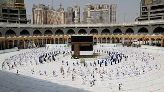 La Meca: Empieza la gran peregrinación con importantes restricciones sanitarias por el coronavirus [FOTOS]