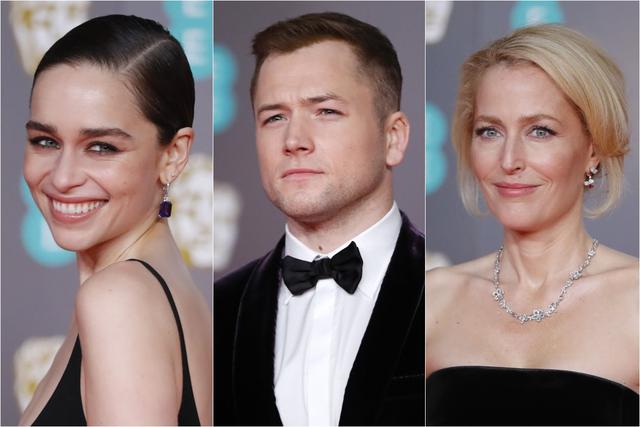 Los actores británicos se lucen en la premiación BAFTA 2020. (Foto: AFP)