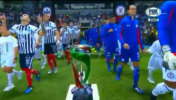 Monterrey y Cruz Azul definen la Copa MX en el Estadio BBVA Bancomer | Foto: captura