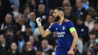 Karim Benzema, 41 goles en 41 partidos en su mejor año que tiene al Real Madrid con opciones de ganar la Champions y LaLiga 