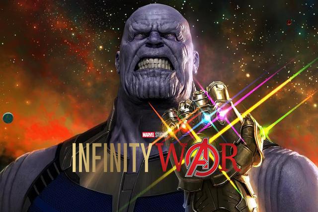 "Avengers: Infinity War". Póster e thanos revelado en exclusiva durante el D23. (Foto: Disney)