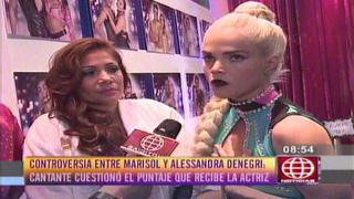 "El gran show": Alessandra Denegri y su polémica con Marisol