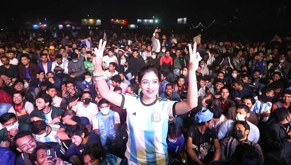 Bangladesh celebra a Argentina campeón