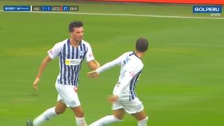 Alianza Lima vs. Unión Comercio: Affonso anotó de cabeza e igualó el partido [VIDEO]