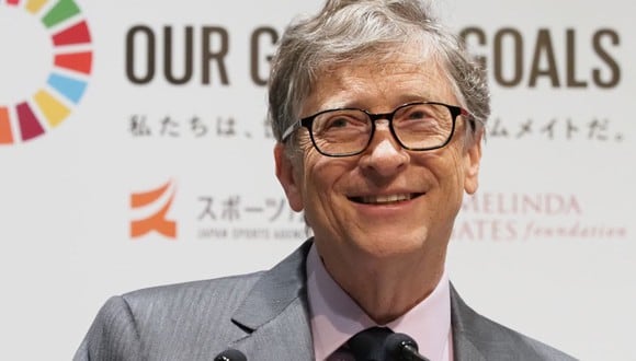 Bill Gates dijo que con su esposa desean darle a una buena calidad de vida sus hijos, a quienes educan con humildad y enseñan a valerse por ellos mismos (Foto: AFP)
