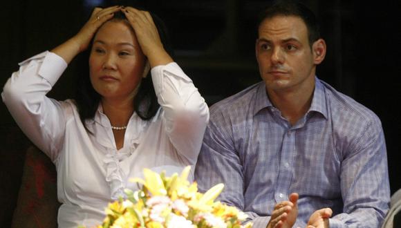 Keiko Fujimori agradeció a su esposo por el apoyo y esfuerzo que realiza para “aliviar” lo que su reclusión causa en sus menores hijas. (Foto: GEC)