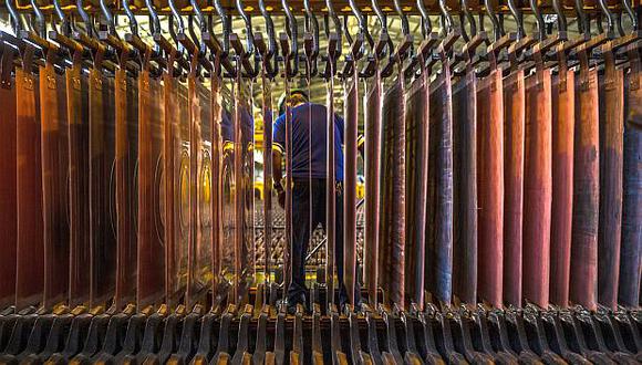 El cobre abrió estable el lunes. (Foto: AFP)