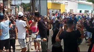 “¡Abajo la dictadura!, libertad”: inédita multitudinaria protesta en Cuba | VIDEO