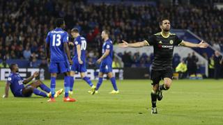 Chelsea ganó 4-2 a Leicester y lo eliminó de la Capital One Cup