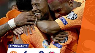 Holanda goleó 4-0 a Bielorrusia en inicio de las Clasificatorias de la Eurocopa