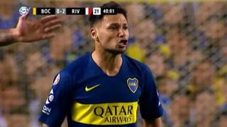 Mauro Zárate insultó a Cardona en pleno duelo Boca vs. River | VIDEO