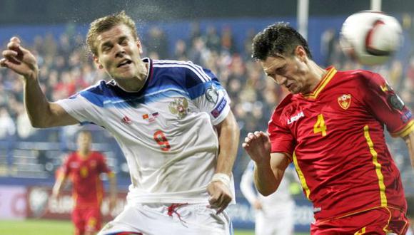 UEFA otorga a Rusia triunfo sobre Montenegro