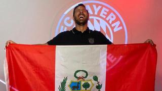Bayern saluda a Perú por con foto de Pizarro: “Cumple 200 años un país que nos ha dado felicidad”