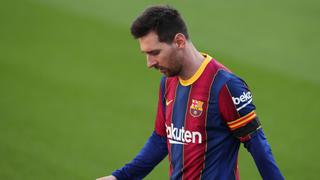 Lionel Messi fuera de la convocatoria para Champions League por segunda vez consecutiva