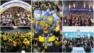 Alianza, Boca, Peñarol y los campeones en Sudamérica en 2017