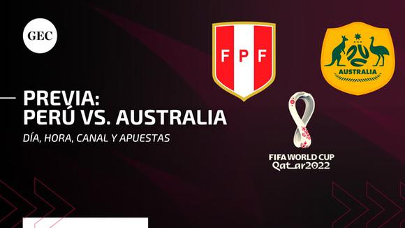 Perú vs. Australia: apuestas, horarios y dónde ver para ver el repechaje a Qatar 2022