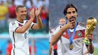 Podolski habría deslizado la llegada de Khedira al Arsenal