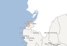Perú: sismo de 3,9 se registra esta mañana en Tumbes, señal IGP
