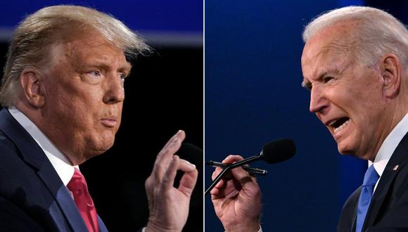 Donald Trump y Joe Biden se disputan las elecciones estadounidenses el 3 de noviembre.