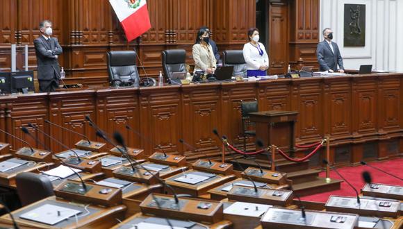 Mirtha Vásquez convocó a una Junta de Portavoces para evaluar la información difundida el viernes sobre la vacuna de Sinopharm. (Foto: Congreso)