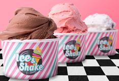 Degusta deliciosos helados con Ice & Shake
