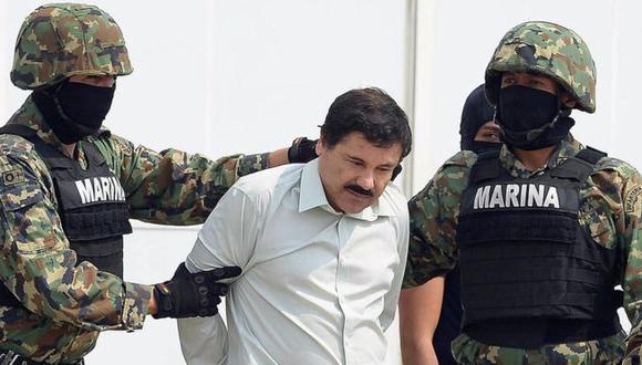 Joaquín Guzmán Loera, "El Chapo", fue capturado en México y enjuiciado en Estados Unidos. (Getty Images vía BBC)