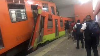Choque de trenes deja un muerto y más de 40 heridos en México | VIDEO