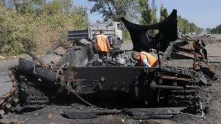 Ucrania: Al menos 87 soldados murieron en combates en Donetsk