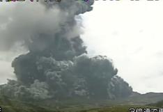 YouTube: Monte Aso entra en erupción en Japón | VIDEO
