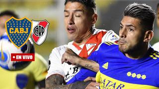 River vs. Boca EN VIVO: juegan hoy desde las 15 horas